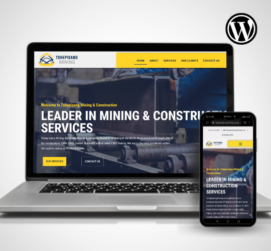 Custom wordpress website