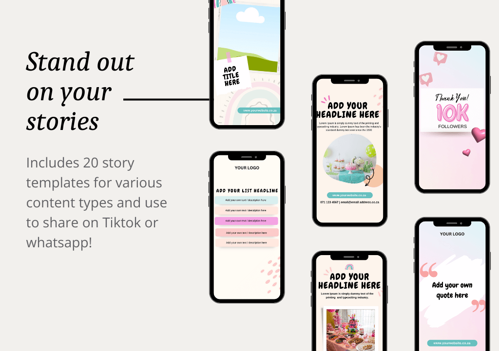 Instagram Template bundle for kids related business - Image 2