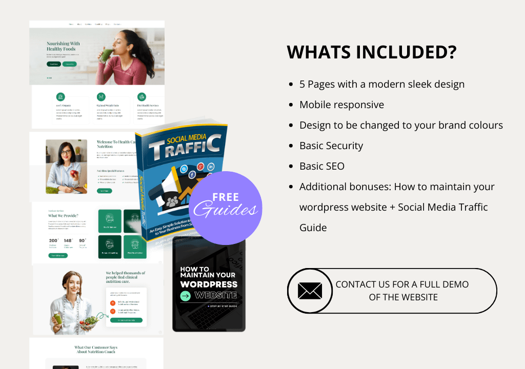 Health Wordpress website template - Image 2